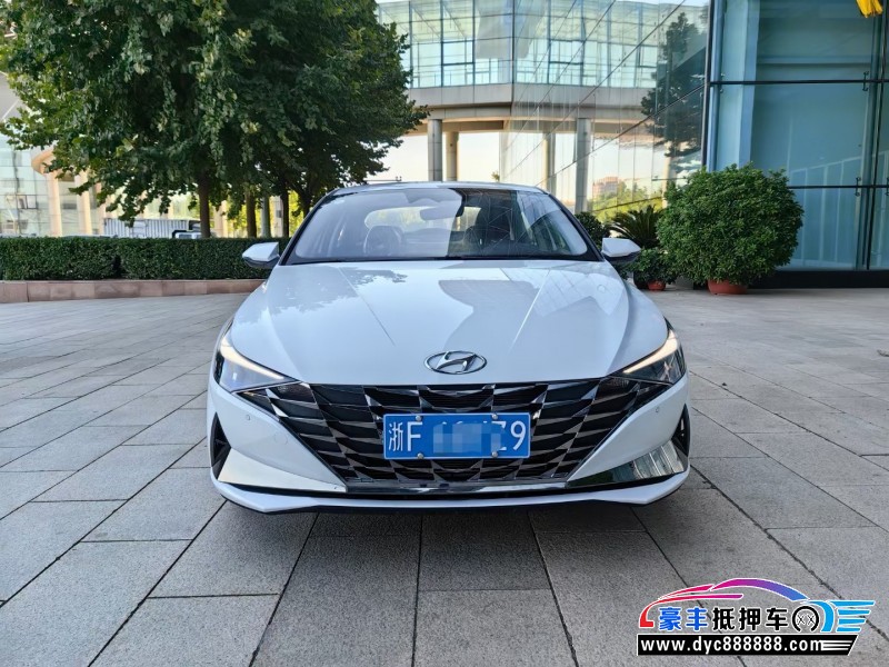 23年现代伊兰特轿车抵押车出售