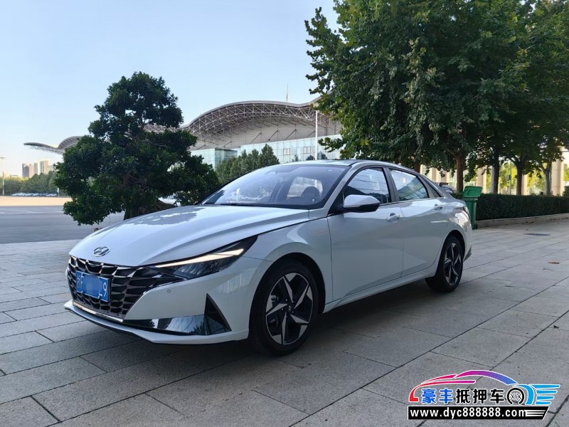 23年现代伊兰特轿车抵押车出售