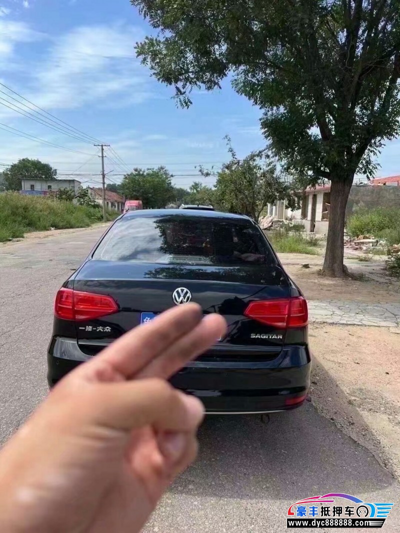 18年大众速腾轿车抵押车出售