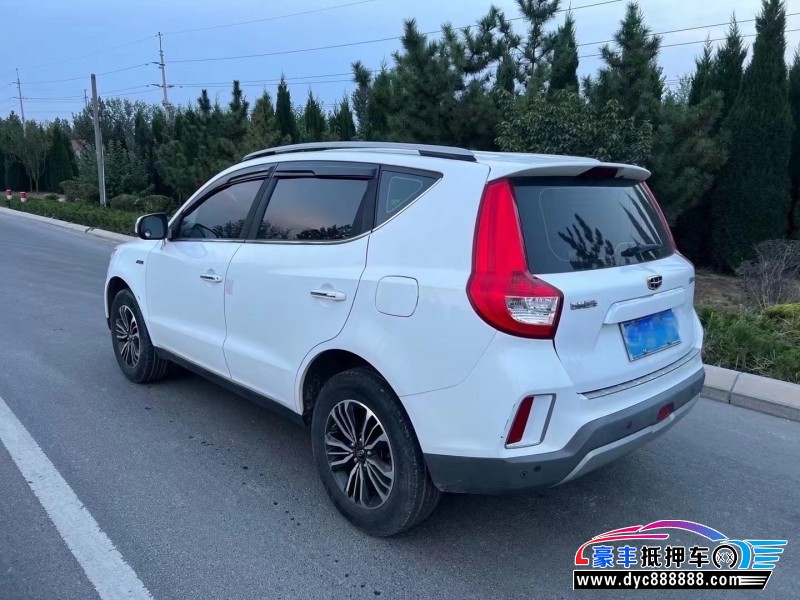 16年吉利远景X6轿车抵押车出售