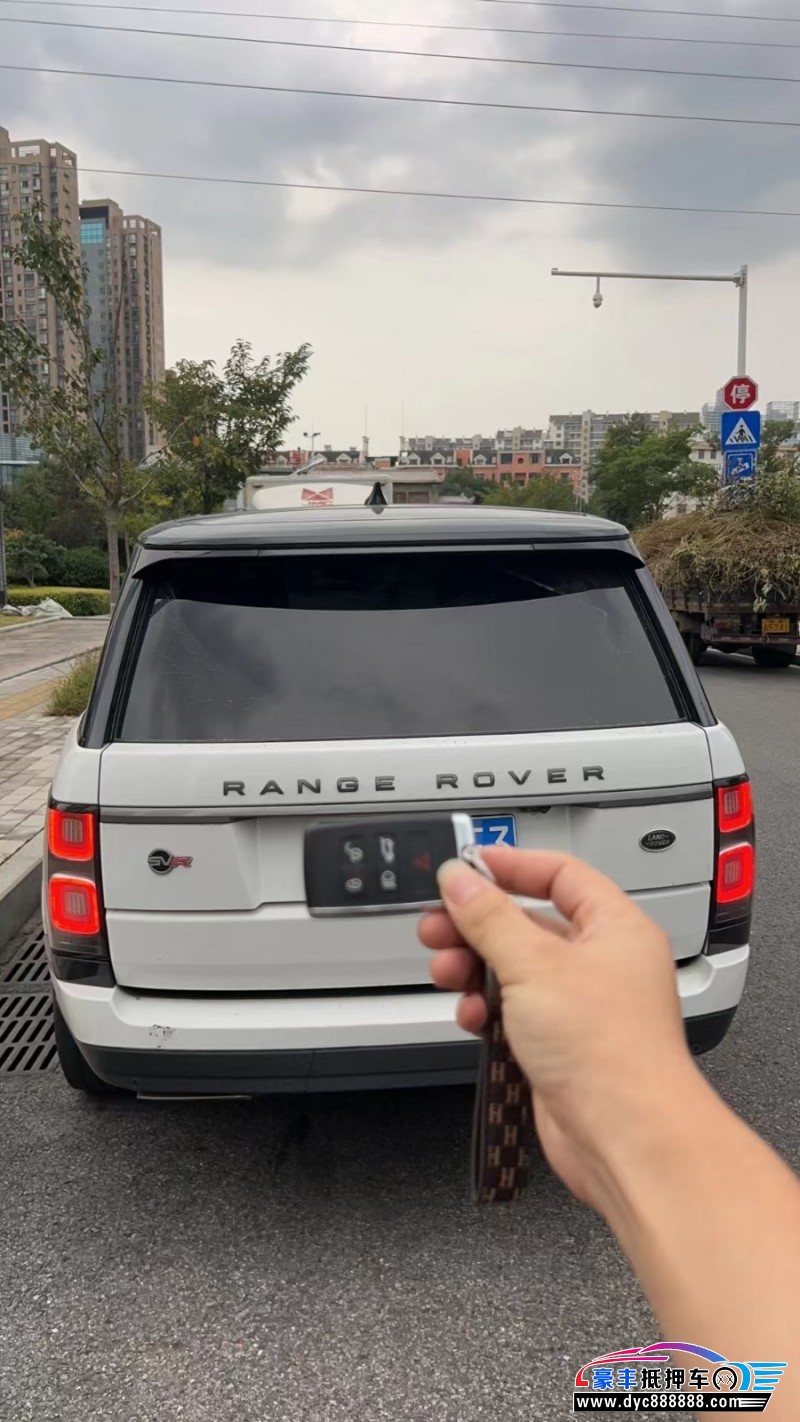 18年路虎揽胜行政SUV抵押车出售