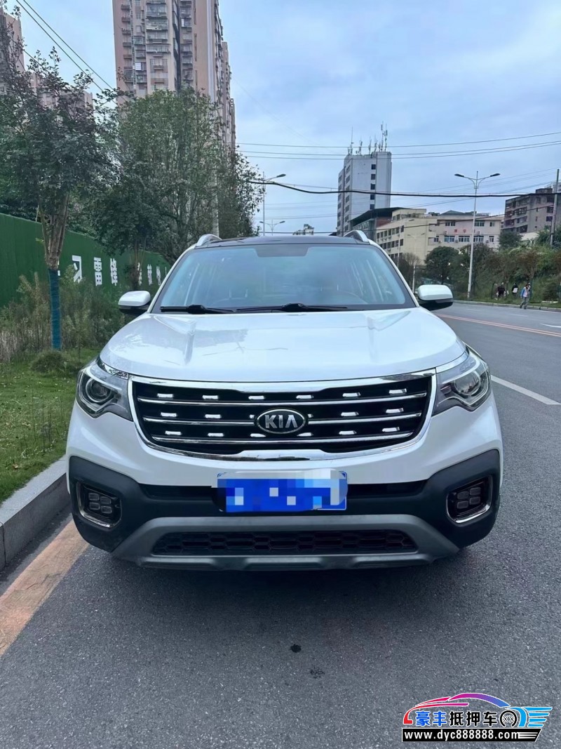 19年起亚智跑SUV抵押车出售