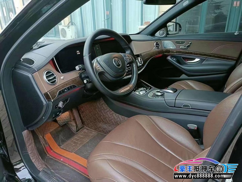 17年奔驰S轿车抵押车出售