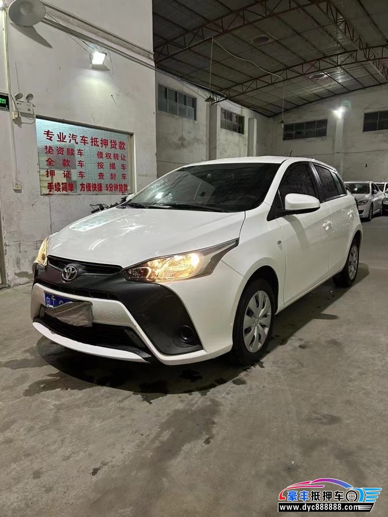 20年丰田YARiS L 致炫轿车抵押车出售
