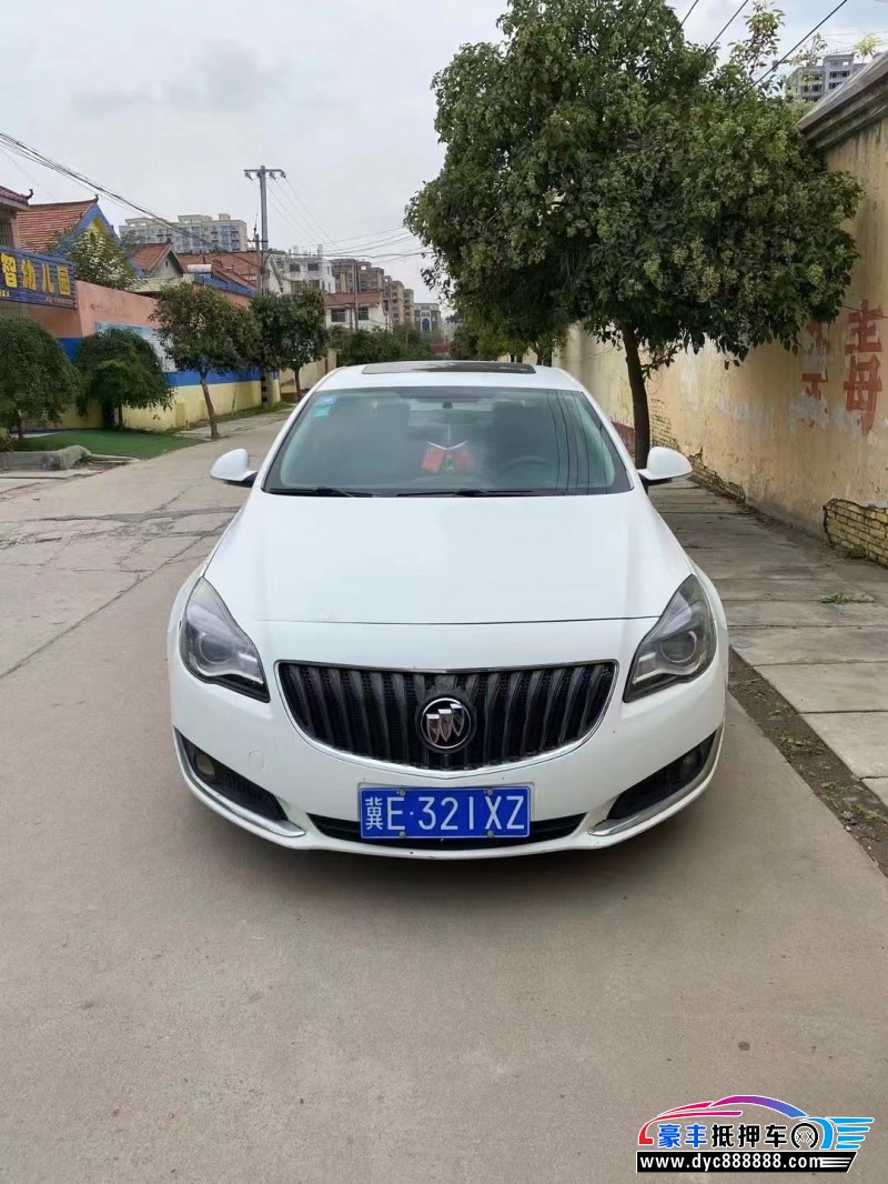 16年别克君威轿车抵押车出售