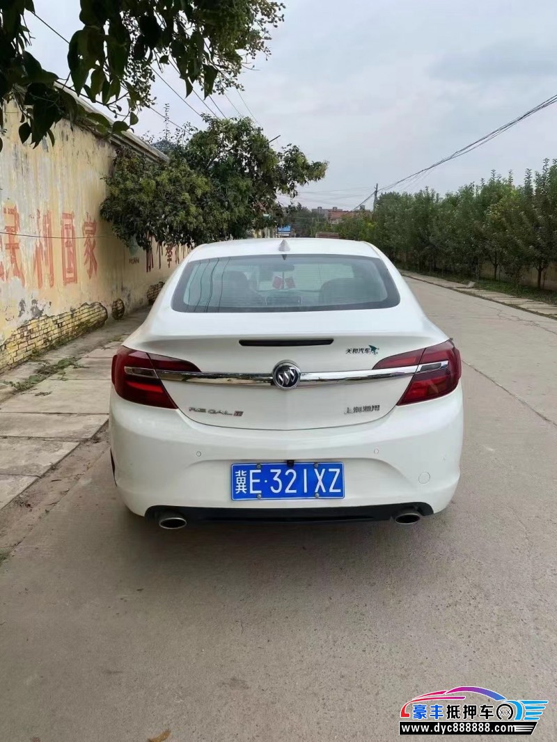 16年别克君威轿车抵押车出售