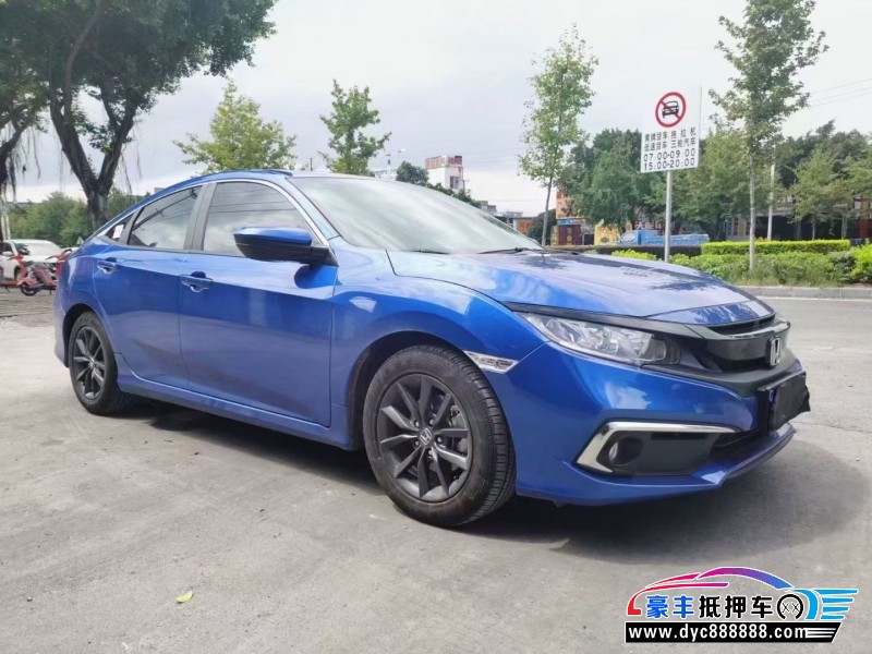 19年本田思域轿车抵押车出售