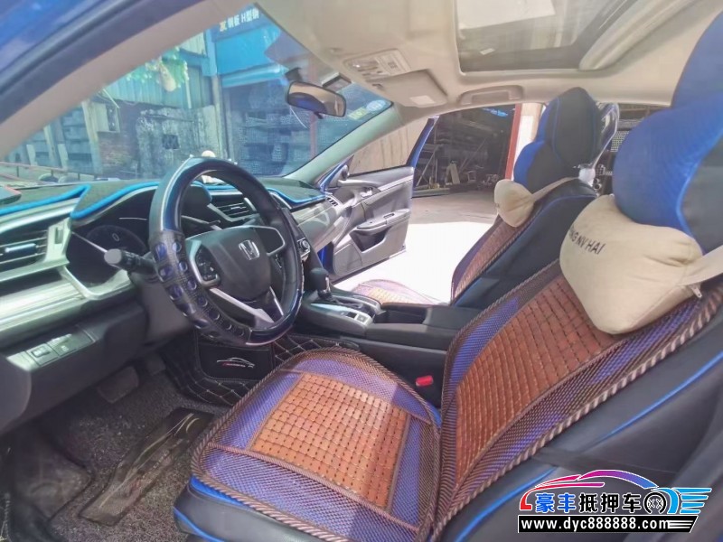 19年本田思域轿车抵押车出售