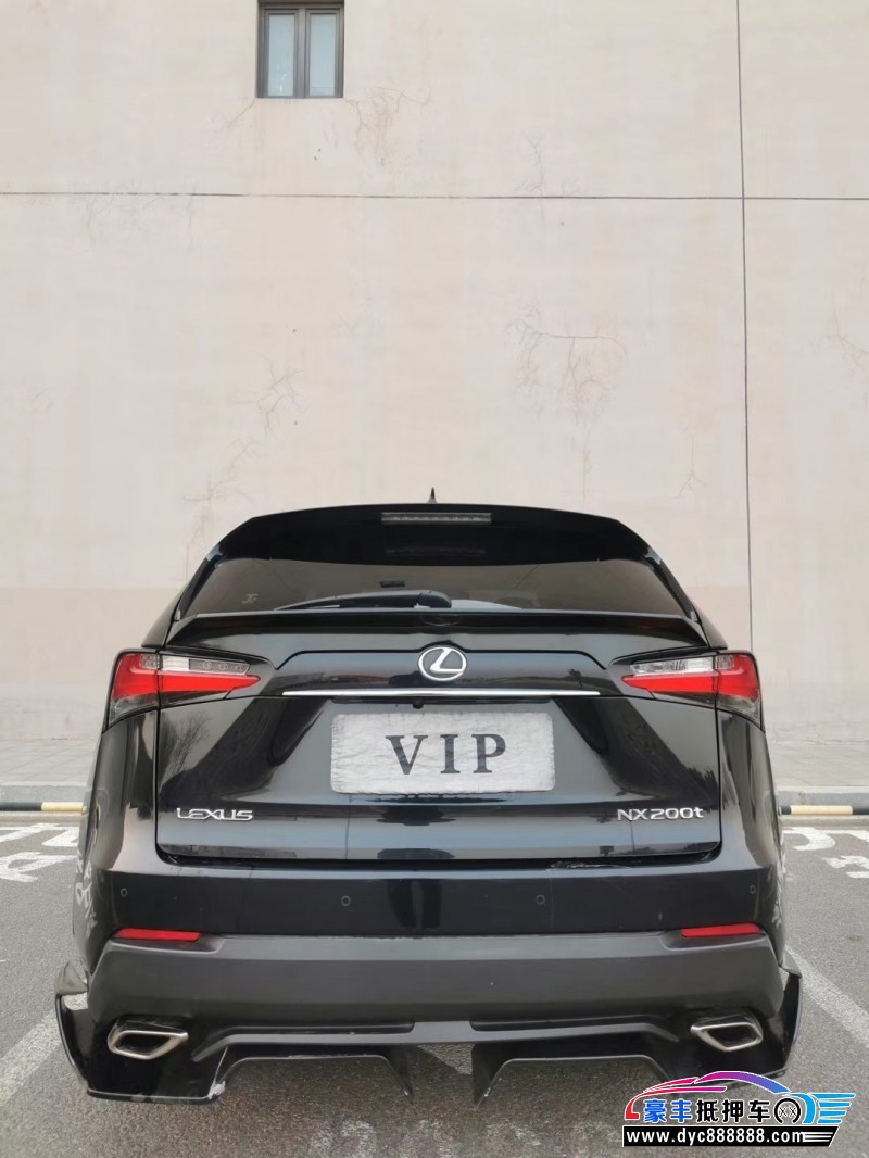 16年雷克萨斯NX轿车抵押车出售