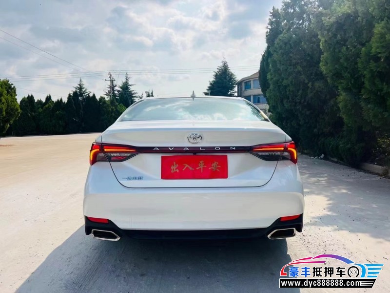 23年丰田亚洲龙轿车抵押车出售