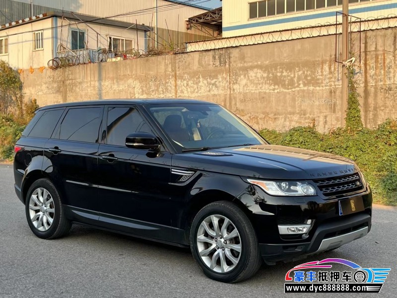14年路虎揽胜运动SUV抵押车出售
