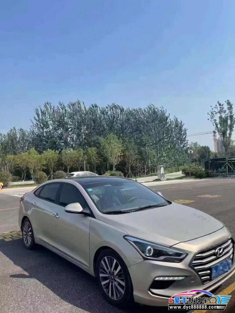 18年现代名图轿车抵押车出售