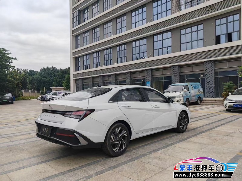 23年现代伊兰特轿车抵押车出售