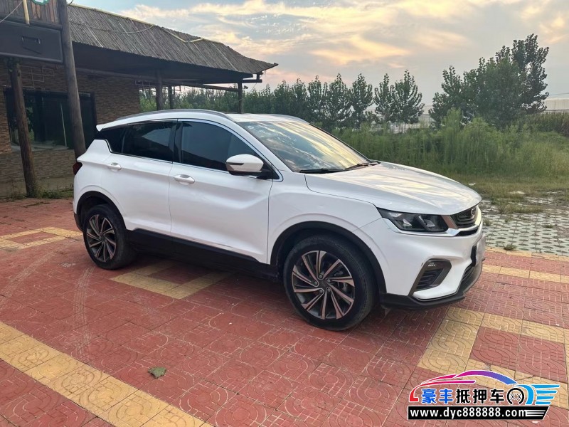 19年吉利缤越轿车抵押车出售