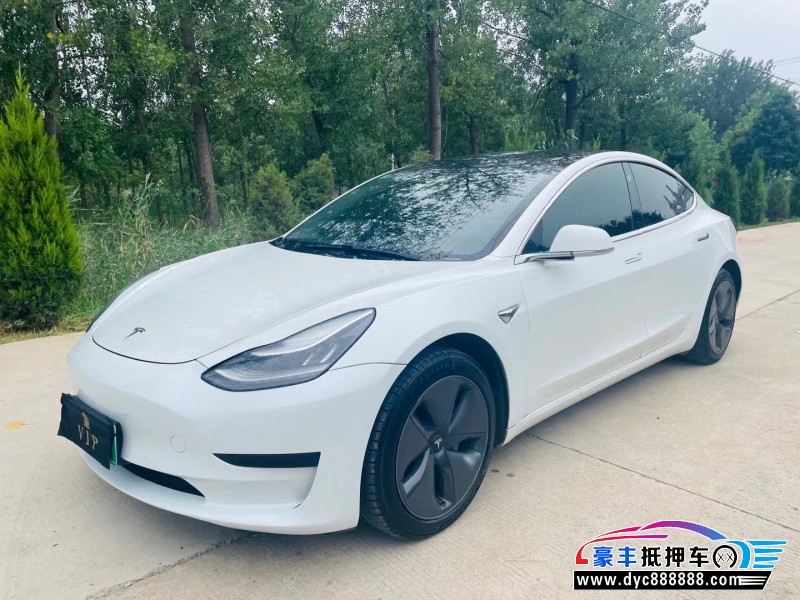 20年特斯拉MODEL 3轿车抵押车出售