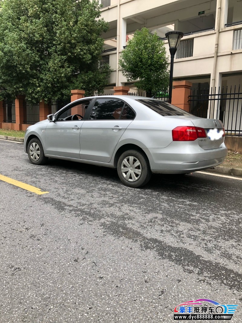 16年大众捷达轿车抵押车出售