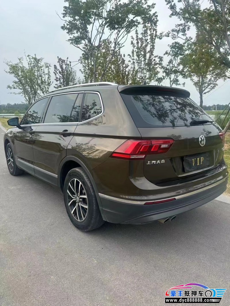 18年大众途观L轿车抵押车出售