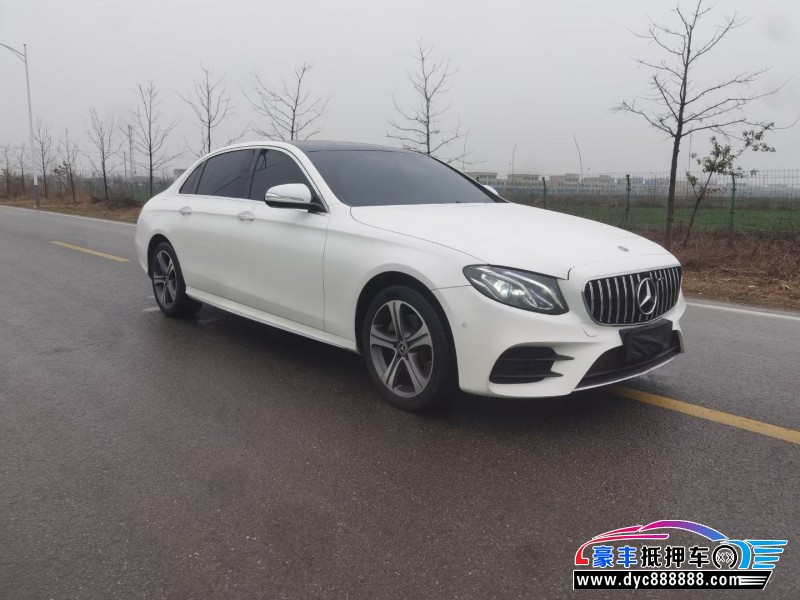19年奔驰E轿车抵押车出售
