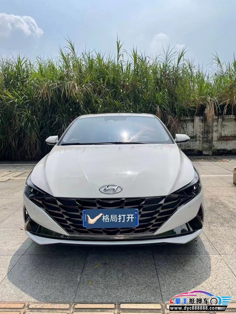 22年现代伊兰特轿车抵押车出售