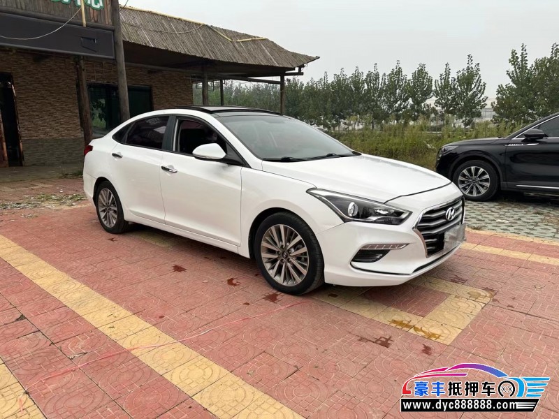 17年现代名图轿车抵押车出售