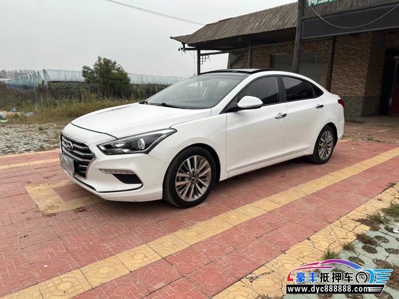 17年现代名图轿车抵押车出售