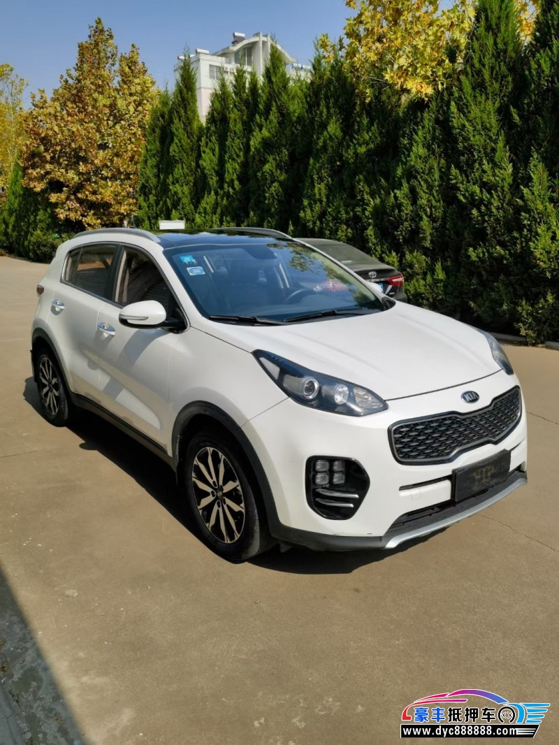 18年起亚KX5SUV抵押车出售