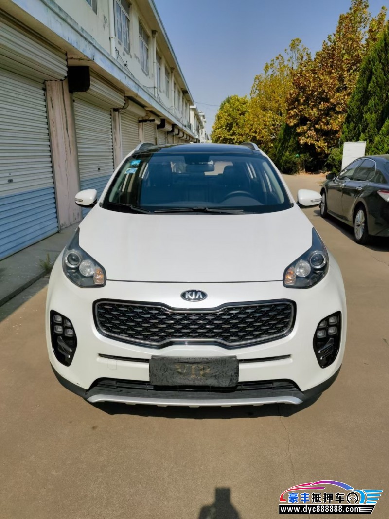 18年起亚KX5SUV抵押车出售