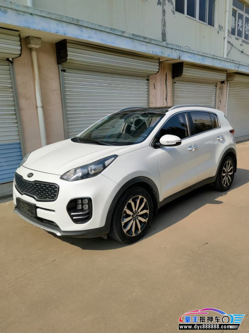 18年起亚KX5SUV抵押车出售
