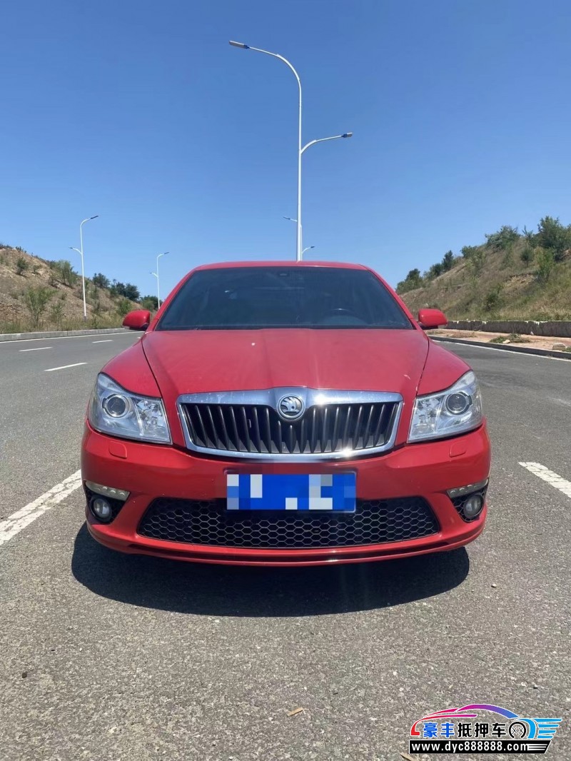 12年斯柯达明锐轿车抵押车出售