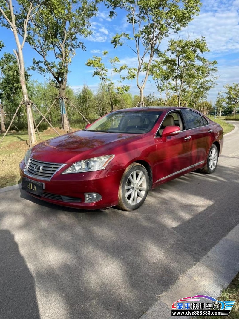 11年雷克萨斯ES轿车抵押车出售