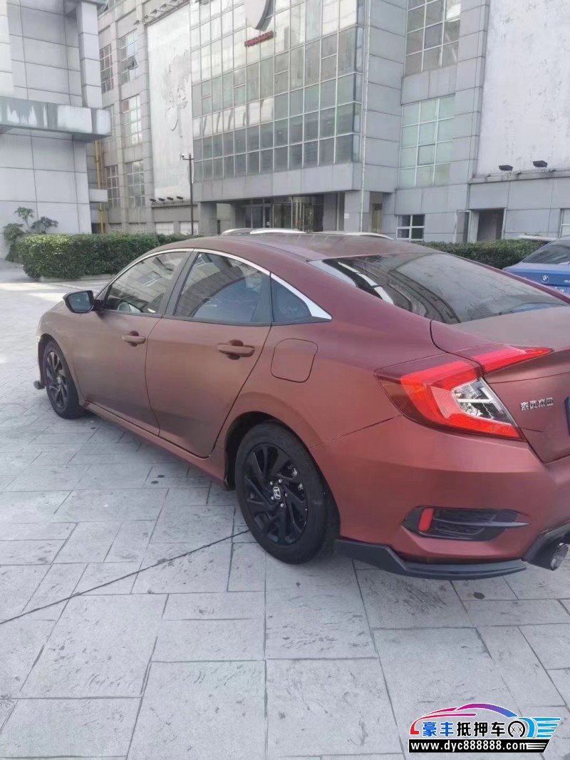 19年本田思域轿车抵押车出售