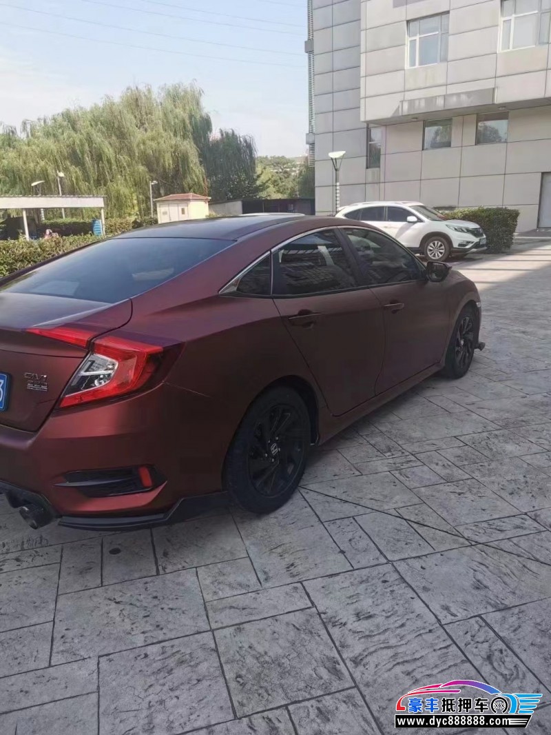 19年本田思域轿车抵押车出售