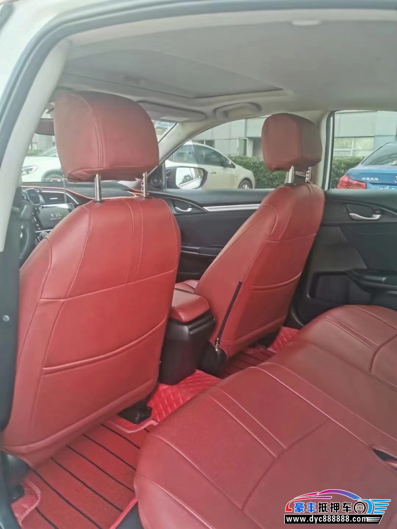 19年本田思域轿车抵押车出售