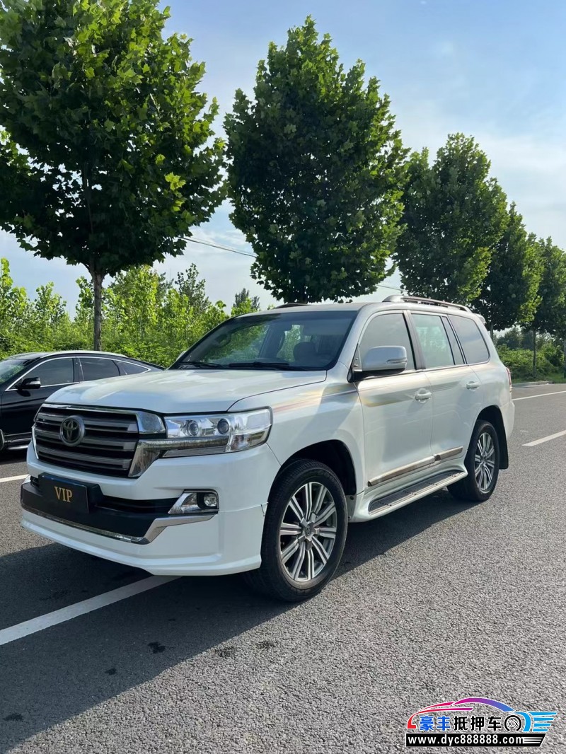 19年丰田兰德酷路泽SUV抵押车出售