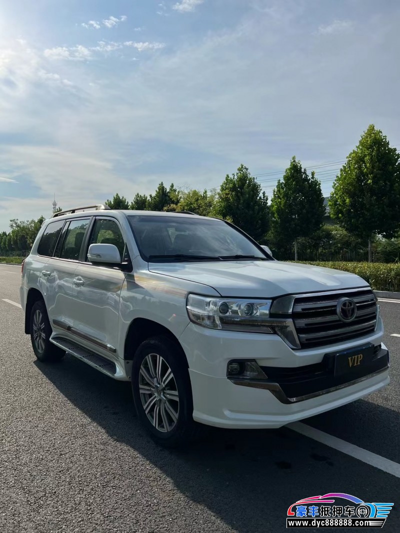 19年丰田兰德酷路泽SUV抵押车出售