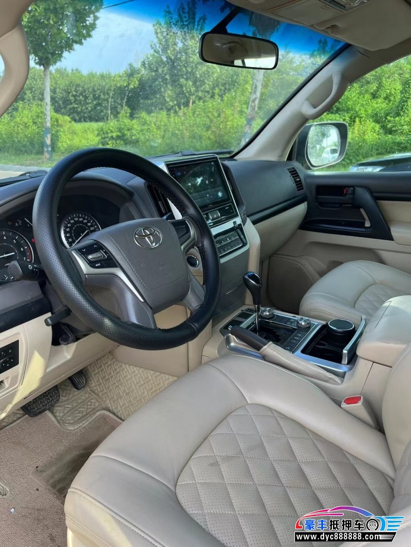 19年丰田兰德酷路泽SUV抵押车出售