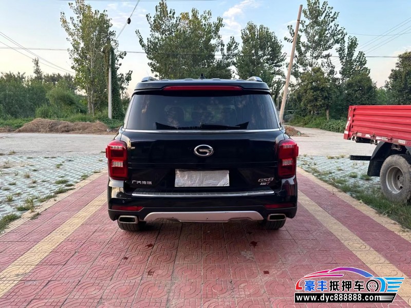 17年传祺GS8SUV抵押车出售