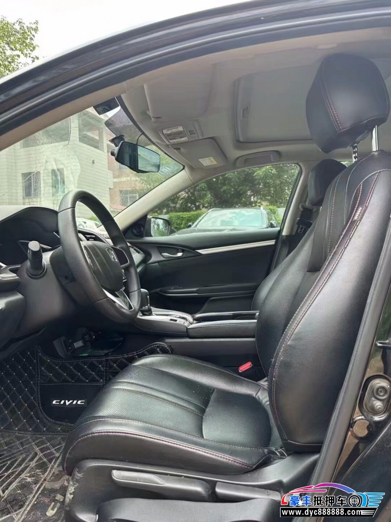 19年本田思域轿车抵押车出售