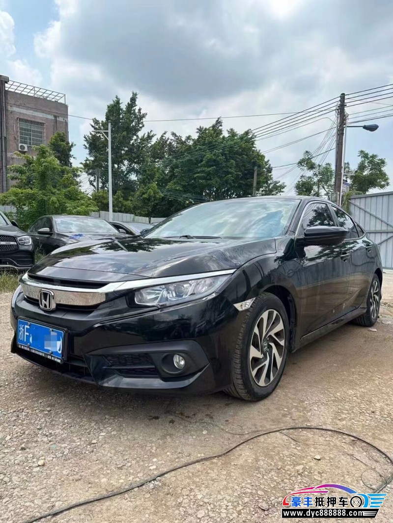 19年本田思域轿车抵押车出售