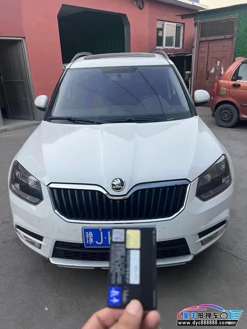 18年斯柯达野帝轿车抵押车出售