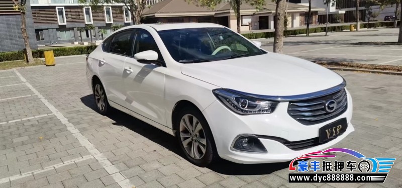 17年传祺GA6轿车抵押车出售