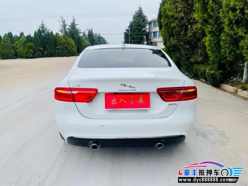19年捷豹XE轿车抵押车出售
