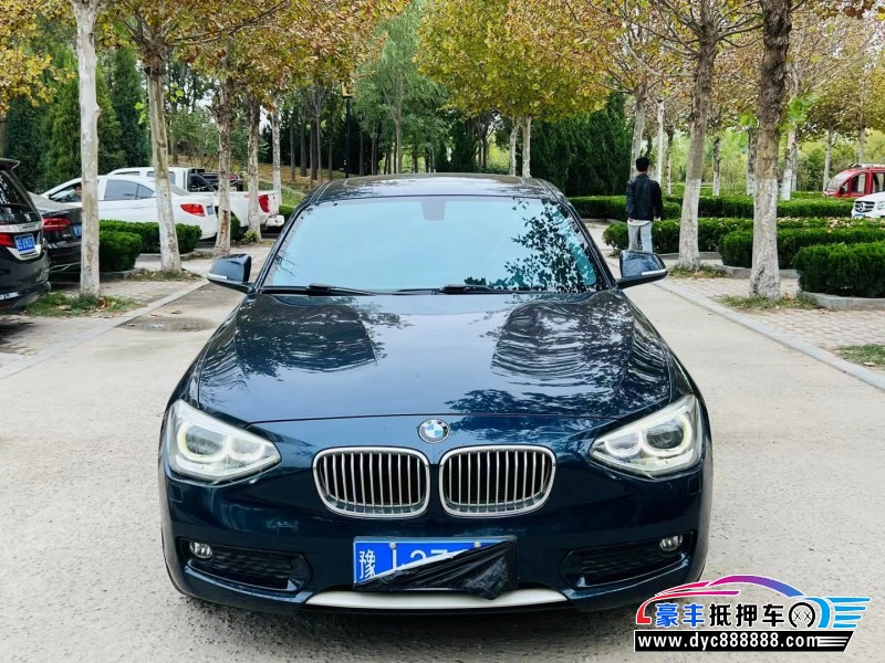 12年宝马1系轿车抵押车出售