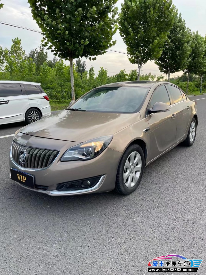 16年别克君威轿车抵押车出售