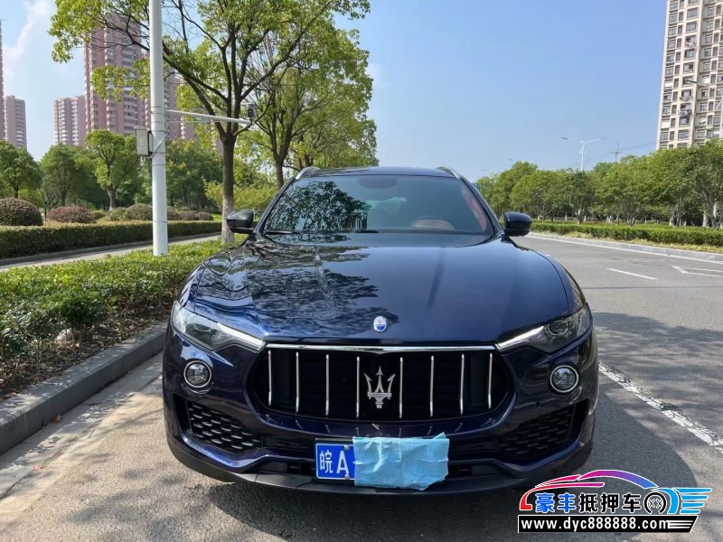 20年玛莎拉蒂莱万特轿车抵押车出售