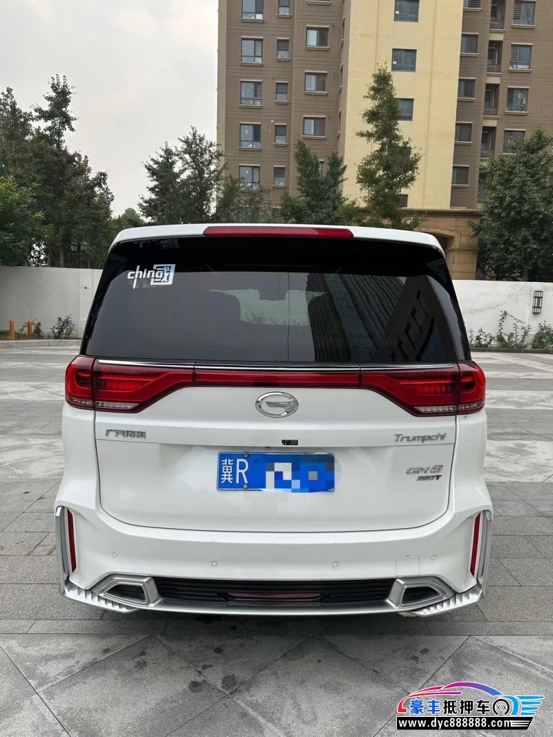 20年传祺GM8MPV抵押车出售