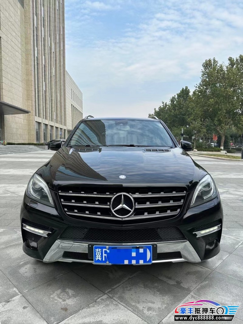 14年奔驰MLSUV抵押车出售