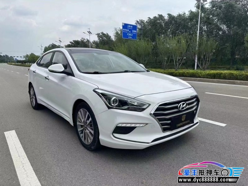 18年现代名图轿车抵押车出售