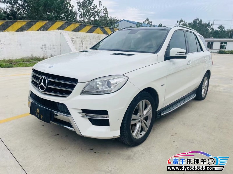 12年奔驰MLSUV抵押车出售