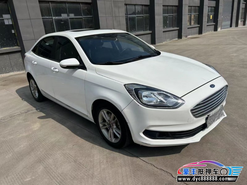 19年福特福睿斯轿车抵押车出售